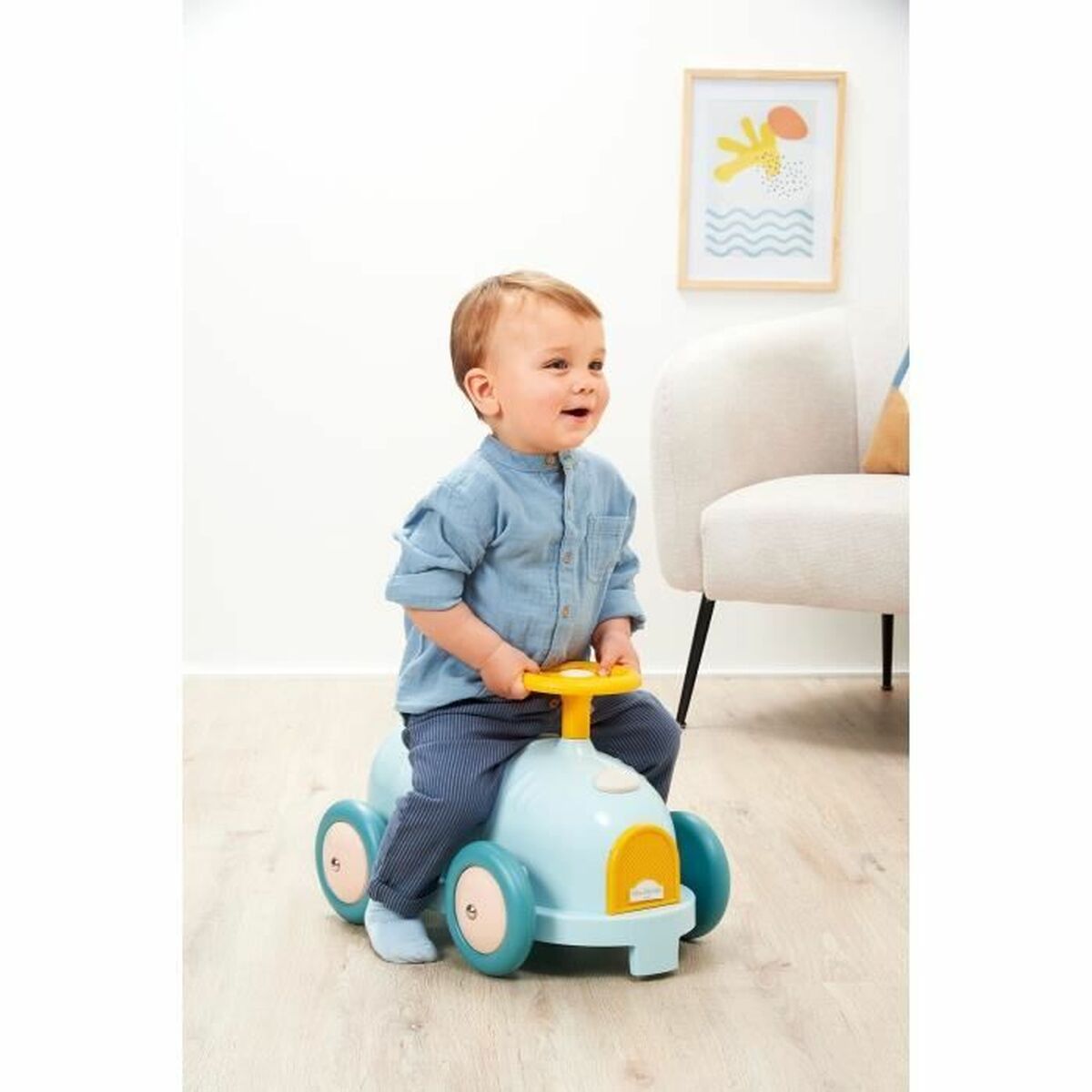 Építő készlet Ecoiffier Walking Car Rabbit